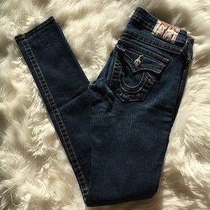 True Religion Julie Skinny Leg Jeans ~ 26
